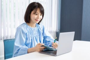 自分でスタジオの空きスケジュールを確認できる
